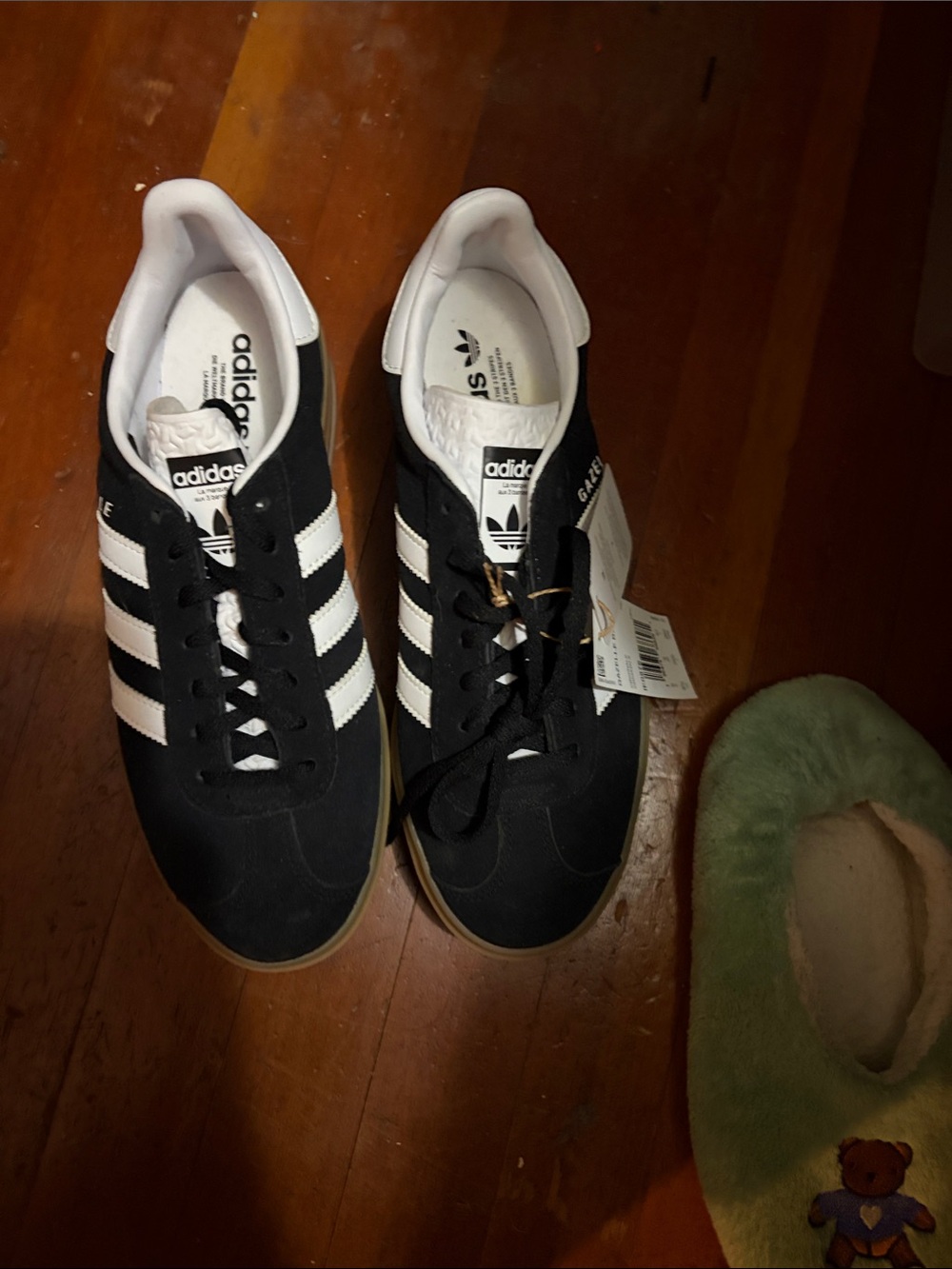 adidas Black and White Classic Campus Sneakers